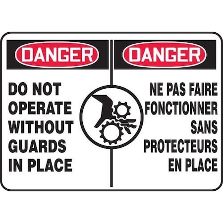 BILINGUAL FRENCH SIGN  GUARDS 10 FBMEQM174XT
